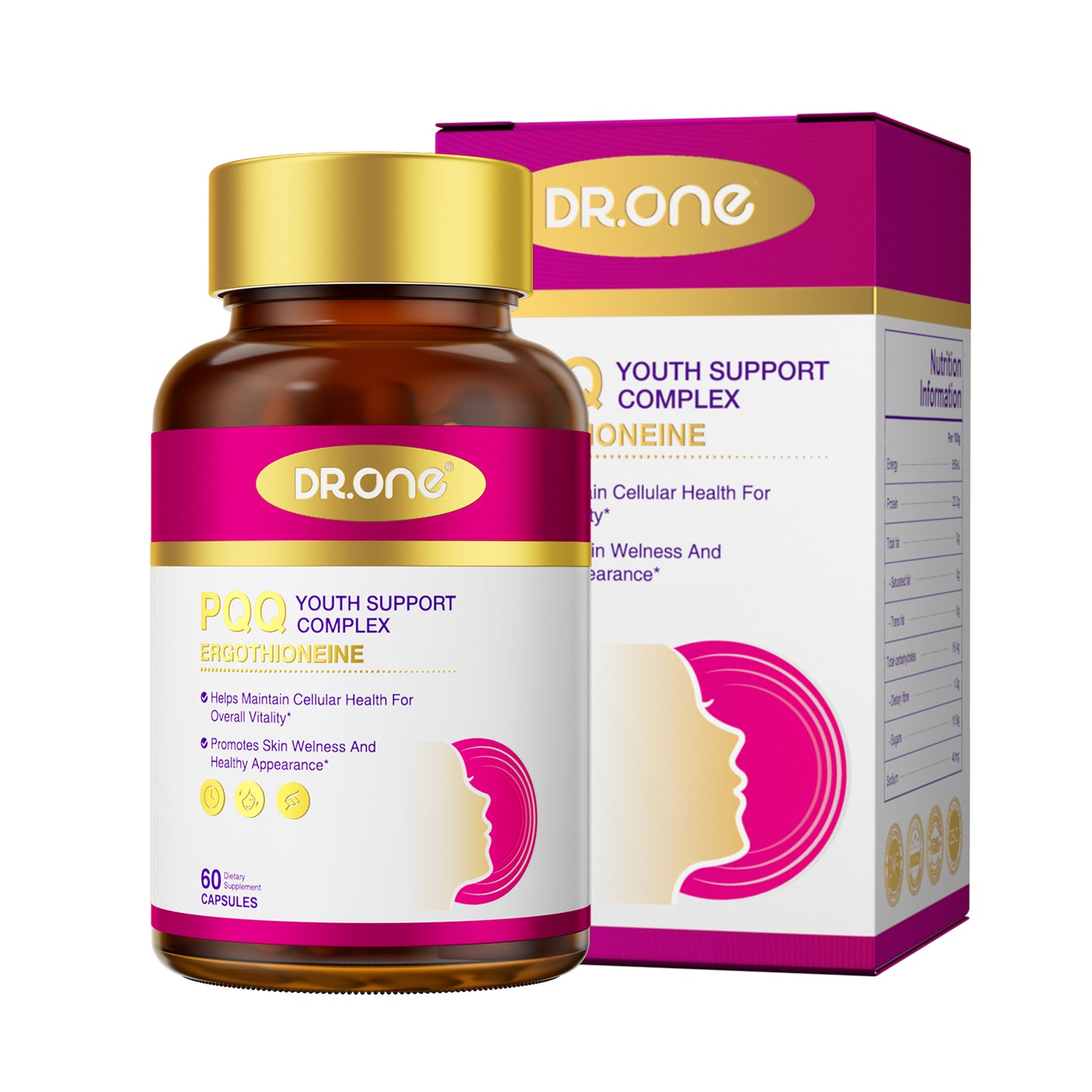 麥角硫因 PQQ 複合膠囊